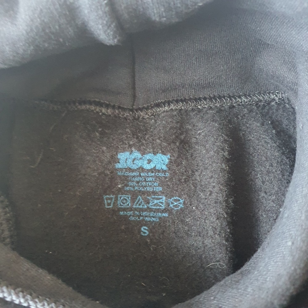 Golf Wang Tyler The Creator Igor 2019 Tour Hoodie Black Small Mens Graphic Sweat - Picture 4 of 6